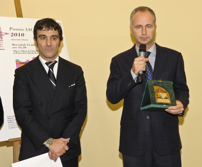 Avv. Antonio Conte e il Prof. Alessandro Aiuti